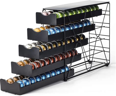 nespresso pod organizer|Amazon Basics Nespresso OriginalLine Coffee Pod with 1 Storage。